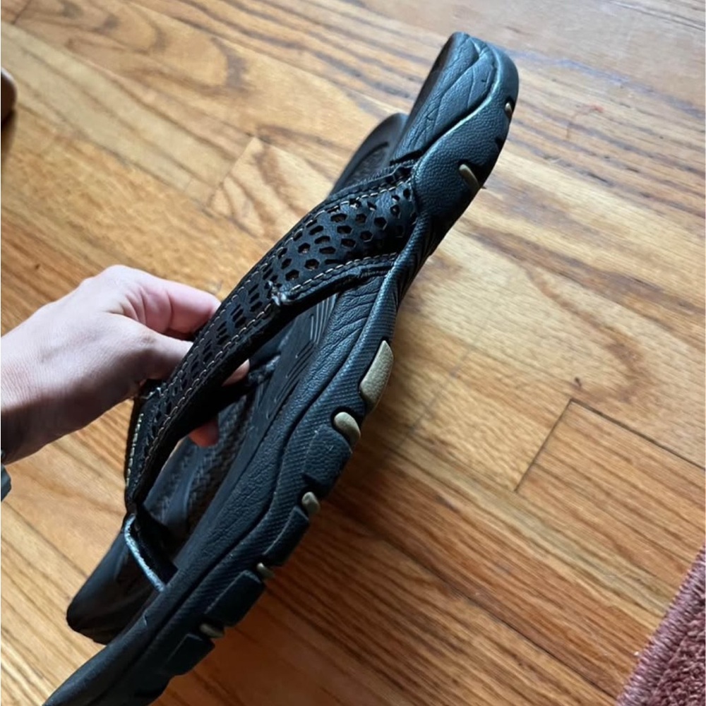 Men's Black Sandals - Picture 3 of 5
